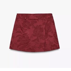ISO!!! Not for Sale! Zara Jacquard Wrap Skort